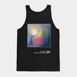 Ghost in the Machine / Minimalist Graphic Artwork Design Tank Top